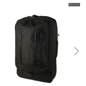 Topo Designs Travel Backpack 30L 1680 D Ballistic Black Carry On Luggage…